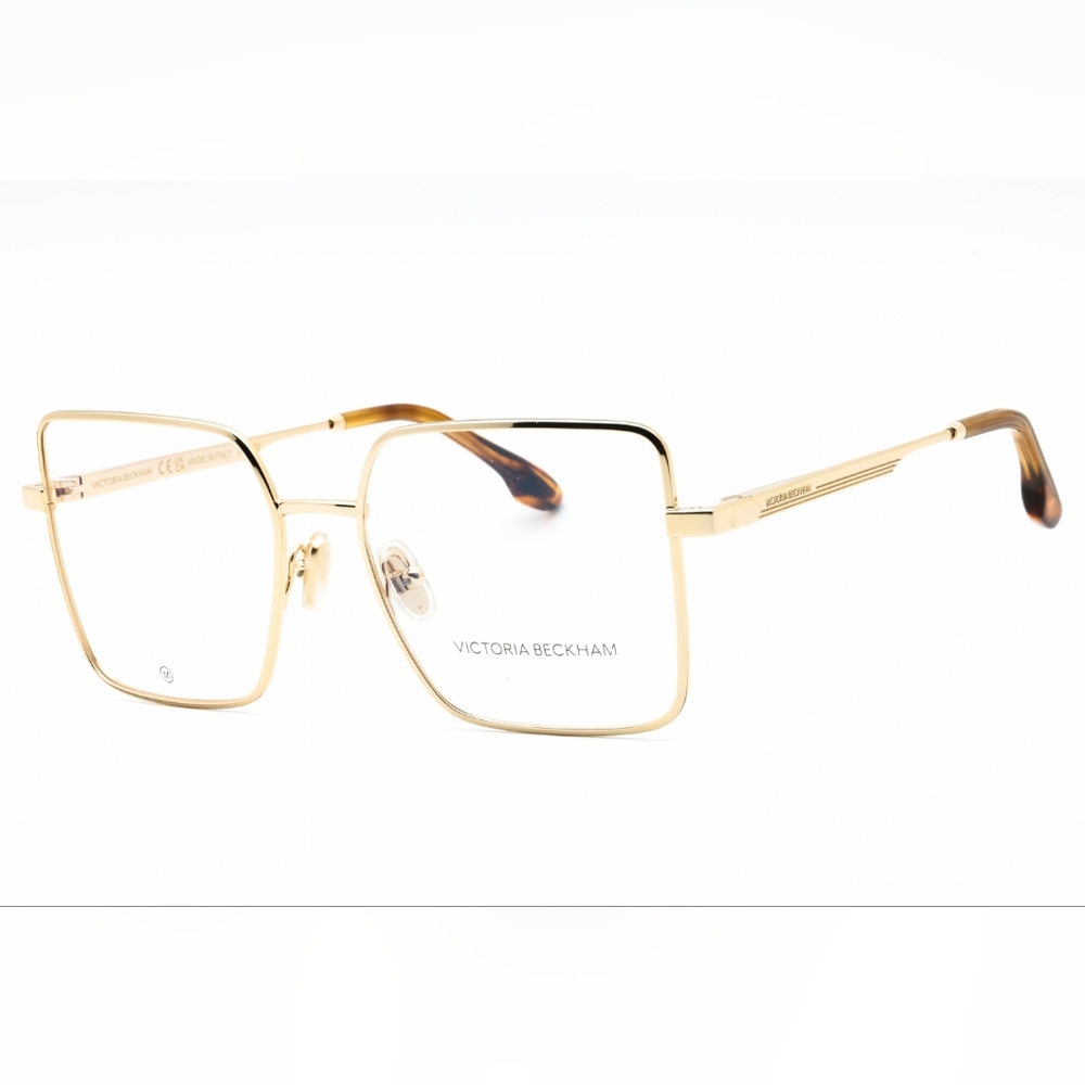 Victoria Beckham Gold Modern Eyewear Accessories